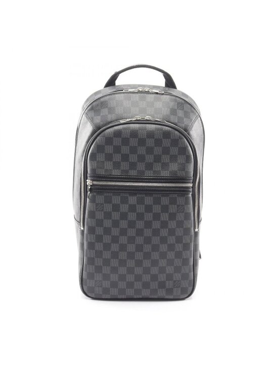 Louis Vuitton Backpack Michael Canvas Leather main image 10